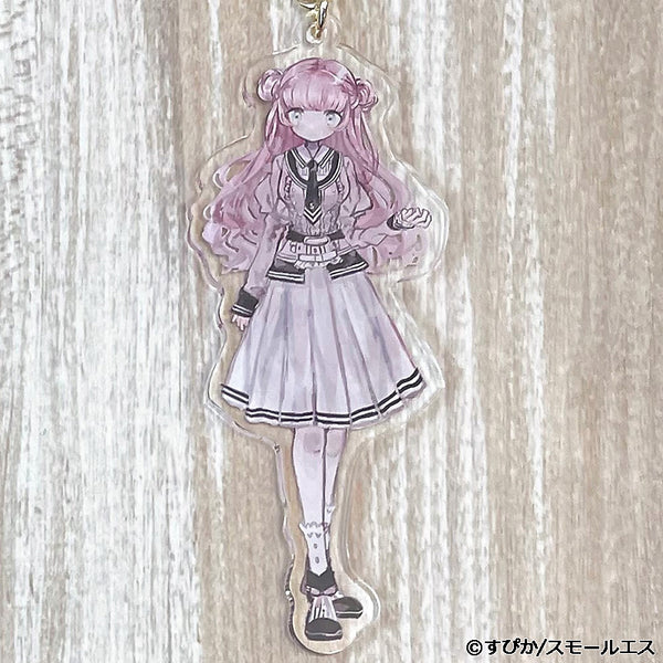 SS学園女子・アクリルキーホルダー 白石桃乃（絵：すぴか