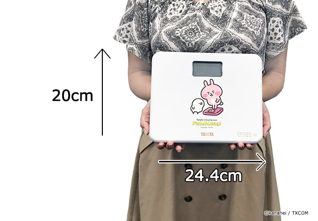 カナヘイの小動物 ピスケ&うさぎ 体重計 デジタルヘルスメーターHD-660-KH