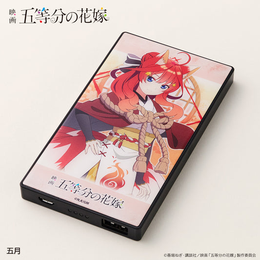 4000mAh ガラスリチウムイオンポリマー充電器 2.1A 百鬼夜行Ver.五月