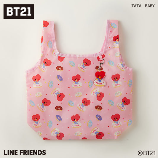 アクリルキーホルダー付きエコバッグ TATA BABY