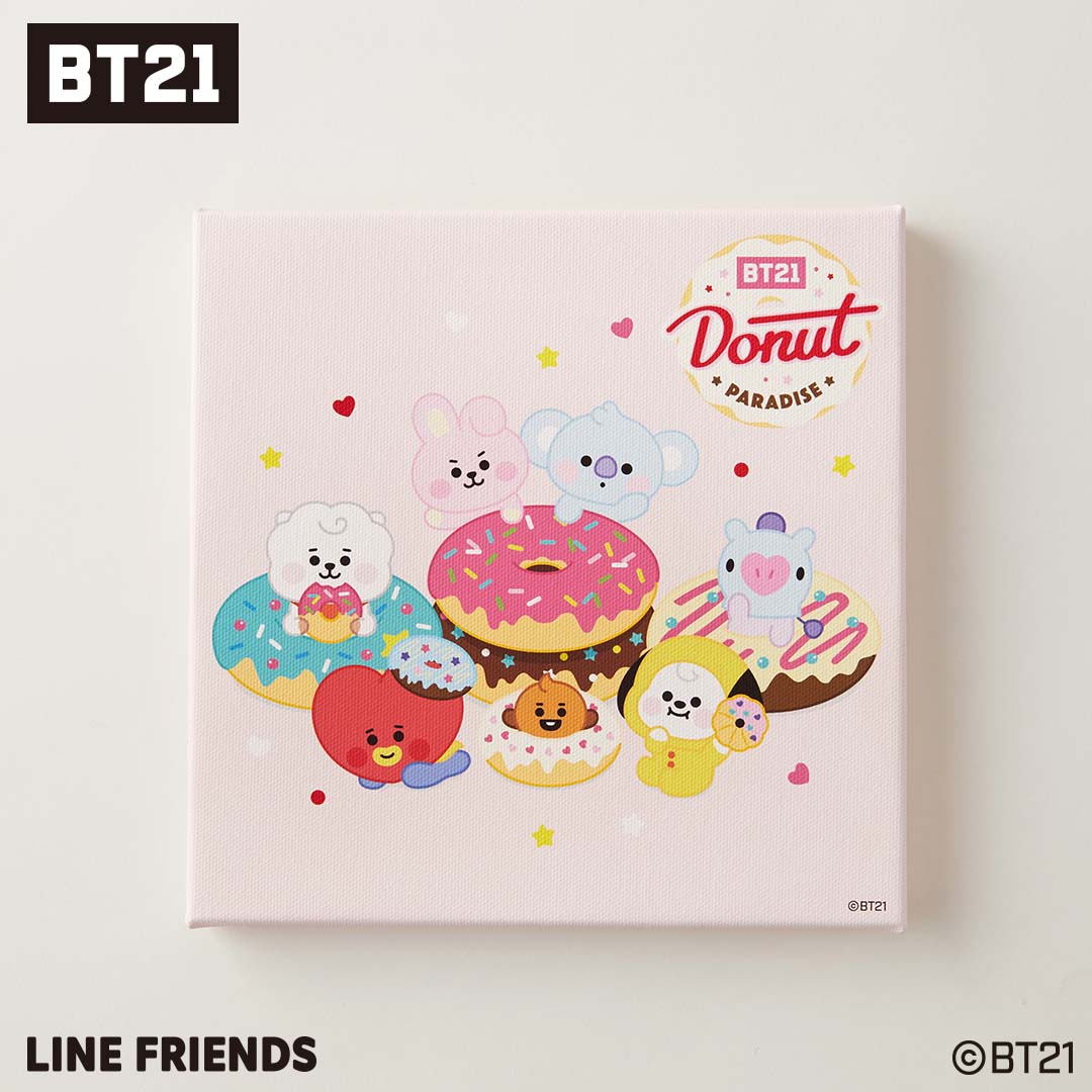 新品 BTS BT21 TSUTAYAカード 7枚コンプ + ディスプレイパネル