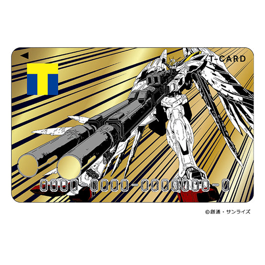 Tカード（新機動戦記ガンダムWデザイン）＋A4クリアファイル